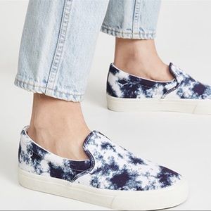 NWOT Madewell Tie-Dyed Sidewalk Slip-On Sneakers